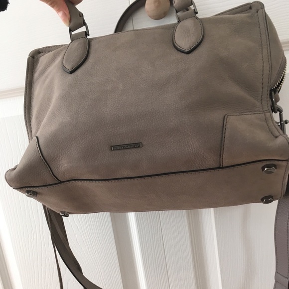 Rebecca Minkoff Moonwalking Grey Satchel - Picture 7 of 8